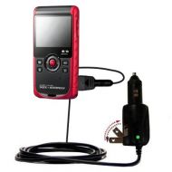 Unique Gomadic Car and Wall AC/DC Charger designed for the Samsung W200 Rugged Camcorder  Two Critical Functions, One Great Charger (includes Gomadic TipExchange)