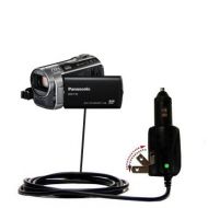 Unique Gomadic Car and Wall ACDC Charger designed for the Panasonic SDR-T70 Camcorder  Two Critical Functions, One Great Charger (includes Gomadic TipExchange)