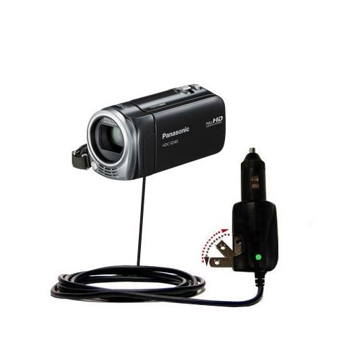  Unique Gomadic Car and Wall ACDC Charger designed for the Panasonic HDC-SD40 Camcorder  Two Critical Functions, One Great Charger (includes Gomadic TipExchange)