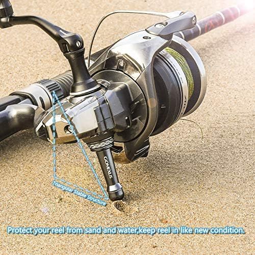  [아마존베스트]Gomexus Fishing Reel Stand for Shimano Stradic CI4+ Stradic FK FJ FL 1000-4000 et Daiwa 06 09 12 15 Emeraldas 19 Certate LT Spinning Reel Protection 42 mm Metal