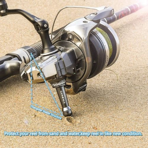  [아마존베스트]Gomexus Fishing Reel Stand for Shimano Stradic CI4+ Stradic FK FJ FL 1000-4000 et Daiwa 06 09 12 15 Emeraldas 19 Certate LT Spinning Reel Protection 42 mm Metal