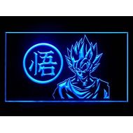 Gomompa Dragon Z GT Super Saiya Son Goku (Pattern 1) Advertising LED Light Sign J816B
