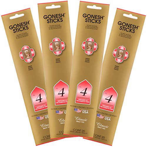  인센스스틱 Gonesh Classic Collection #4 Incense (4 Pack), 4 Piece