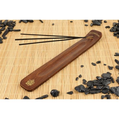  인센스스틱 Gonesh Accessories Wood Incense Stick Holder, Brown