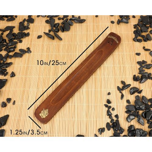  인센스스틱 Gonesh Accessories Wood Incense Stick Holder, Brown