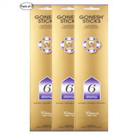 인센스스틱 Gonesh Incense No.6 ? Perfumes of Ancient Times (20 Sticks in 1 Pack) (Pack of 3)