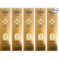 인센스스틱 Gonesh Incense Sticks, Classic No. 2 Perfumes of Oils and Spices, Set of 5, 20 Sticks each - Total 100 Sticks