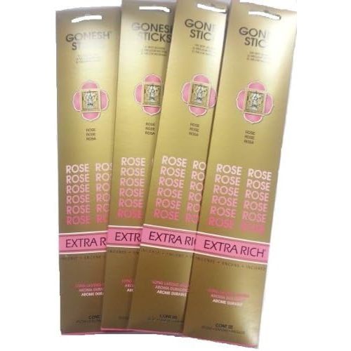  인센스스틱 Gonesh Incense Sticks - Rose lot of 4