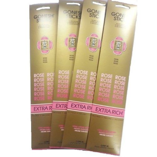  인센스스틱 Gonesh Incense Sticks - Rose lot of 4