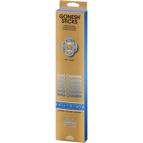  인센스스틱 Gonesh Extra Rich Collection Nag Champa ? 100 Stick Pack-Incense Count