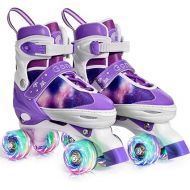 Gonex Roller Skates for Girls Kids Boys Women with Light up Wheels and Adjustable Sizes for Indoor Outdoor