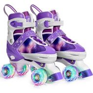 Gonex Roller Skates for Girls Kids Boys Women with Light up Wheels and Adjustable Sizes for Indoor Outdoor