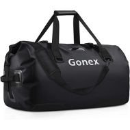 Gonex 40L 60L 80L Extra Large Waterproof Duffle Travel Dry Duffel Bag Heavy Duty Bag with Durable Straps & Handles for Kayaking Paddleboarding Boating Rafting Fishing