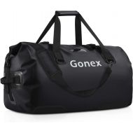 Gonex 60L 80L Extra Large Waterproof Duffle Travel Dry Duffel Bag Heavy Duty Bag with Durable Straps & Handles for Kayaking Paddleboarding Boating Rafting Fishing