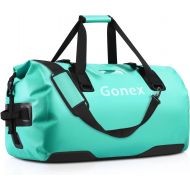 Gonex 60L 80L Extra Large Waterproof Duffle Travel Dry Duffel Bag Heavy Duty Bag with Durable Straps & Handles for Kayaking Paddleboarding Boating Rafting Fishing