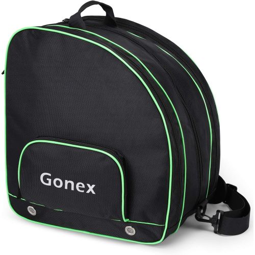  Gonex Upgraded Skate Bag for Inline Skates Roller Skates Quad Skates Ice Skates Ski Boots Helmet and Protective Gears with Multiple Pockets for Women Men Girls Boys