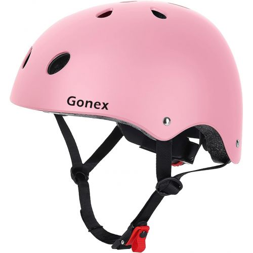 Gonex Skateboard Helmet for Kids Youth Adult, Skate and Skateboarding Helmet Protective Gear with Removable Liner for Skating Scooter Cycling Rollerblading Roller Skates