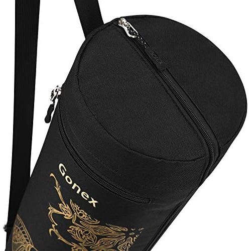 [아마존베스트]Gonex Yoga Bag, Yoga Mat Bag, Full Zip, Robust Waterproof Yoga Mat Carry Bag with Adjustable Shoulder Strap