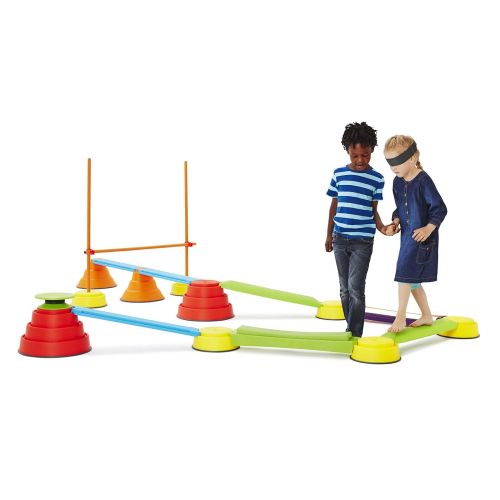  American Educational Products G-2239 Build n Balance Advanced Course Activity Set, 14.5 Height, 14.5 Wide, 14.5 Length