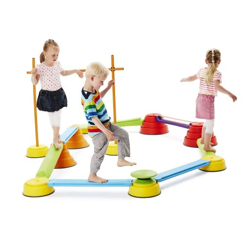  American Educational Products G-2239 Build n Balance Advanced Course Activity Set, 14.5 Height, 14.5 Wide, 14.5 Length