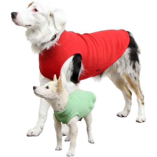  Gooby - Stretch Fleece Vest, Pullover Fleece Vest Jacket Sweater for Dogs