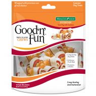 Good N Fun Triple Flavor Mini Rawhide Chews, 18-Count