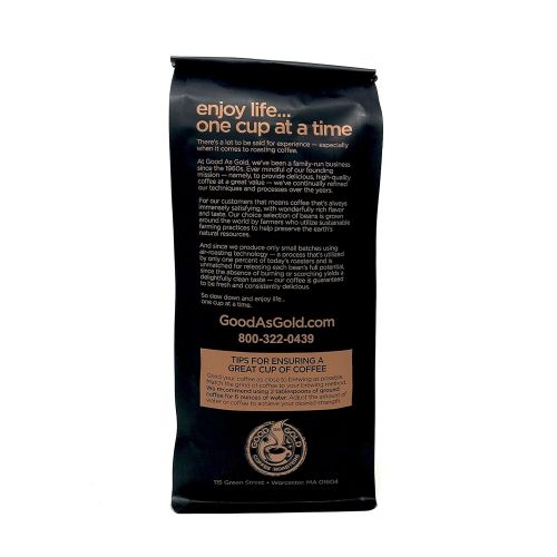  Tanzania Peaberry Coffee - Good As Gold Coffee Roasters - 12oz Whole Bean