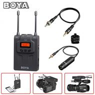 Good Mic BOYA BY-WM8R Receiver UHF 48 Channels Wireless Microphone Compatible for Handheld Video Canon Camera Nikon DSLR