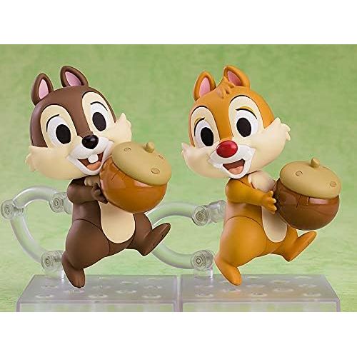 굿스마일 Good Smile Disney Chip ’n’ Dale Nendoroid Action Figure Set, Multicolor