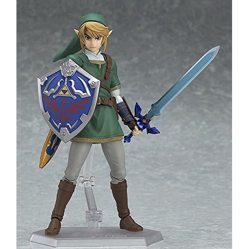 굿스마일 Good Smile The Legend of Zelda Twilight Princess Link (Deluxe Version) Figma Action Figure