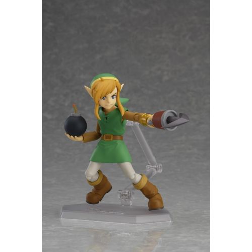 굿스마일 Good Smile Company The Legend of Zelda: A Link Between Worlds: Link Figma Action Figure (Deluxe Version)