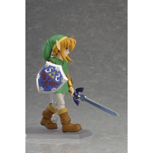 굿스마일 Good Smile Company The Legend of Zelda: A Link Between Worlds: Link Figma Action Figure (Deluxe Version)