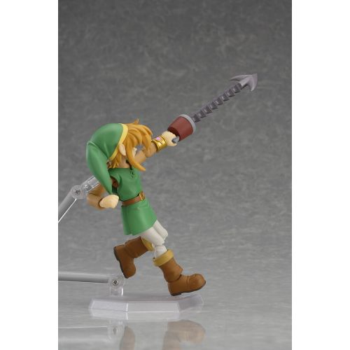 굿스마일 Good Smile Company The Legend of Zelda: A Link Between Worlds: Link Figma Action Figure (Deluxe Version)