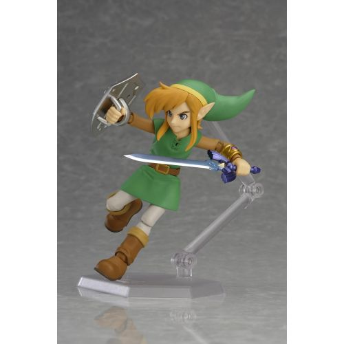 굿스마일 Good Smile Company The Legend of Zelda: A Link Between Worlds: Link Figma Action Figure (Deluxe Version)