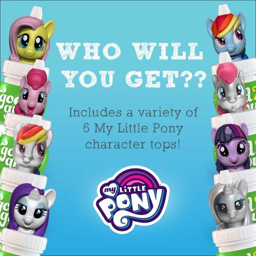  good2grow My Little Pony Character 100% Apple Juice, 6-pack of 6-Ounce Spill-proof Character Top Bottles, Non-GMO with No Sugar Added and Excellent Source of Vitamin C
