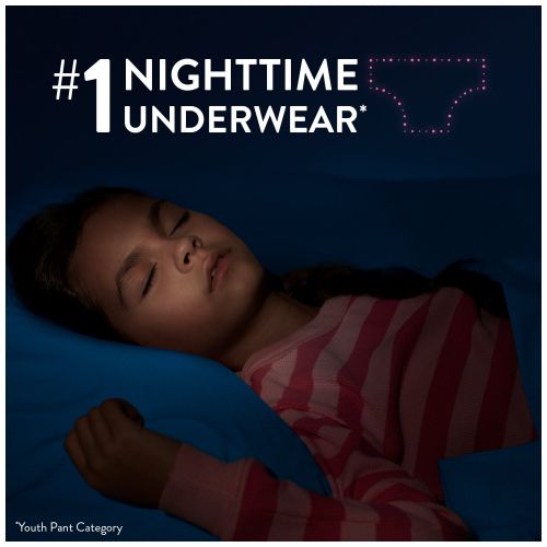  GoodNites Bedtime Bedwetting Underwear For Girls (Choose Your Size and Count)