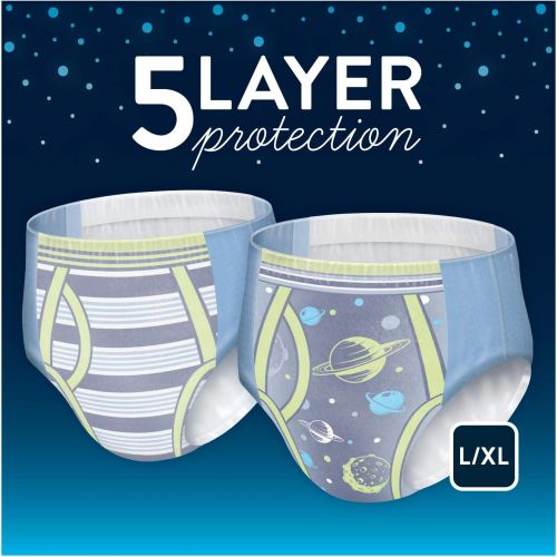  [아마존베스트]GoodNites Bedtime Bedwetting Underwear for Boys, L-XL, 34 Ct. (Packaging May Vary)