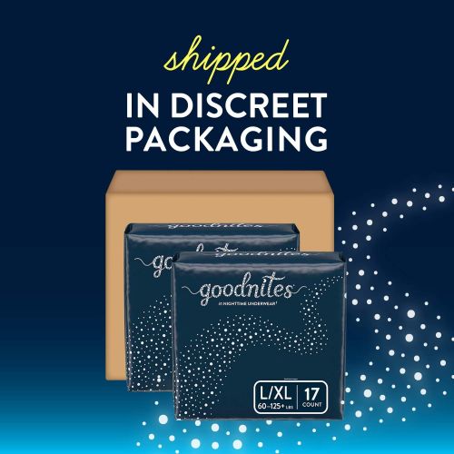  [아마존베스트]GoodNites Bedtime Bedwetting Underwear for Boys, L-XL, 34 Ct. (Packaging May Vary)