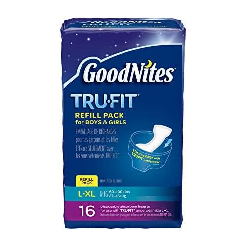  Goodnites Durable Underwear Refills Unisex Large/X-Large, 16-Count