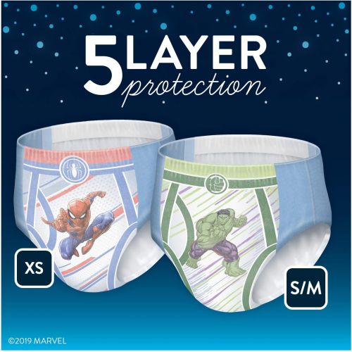  Goodnites Bedwetting Underwear for Boys, X-Small (28-45 lb.), 44 Ct (Packaging May Vary)
