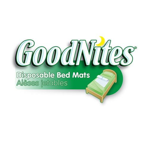  GoodNites Disposable Bed Mats for Bedwetting, 36 Count