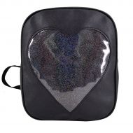 Goodbag Girls Clear Candy Ita Bag Transparent Love Heart Backpack School Bags