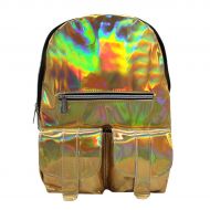 Goodbag Boutique Fashion Hologram Backpack Laser Leather Shiny School Backpack Daypack