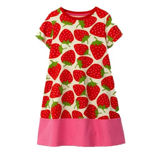  Goodbye Girls Summer Animal Princess Dress Children Costume for Kids Clothes Flamingo Baby Dress 1-6T