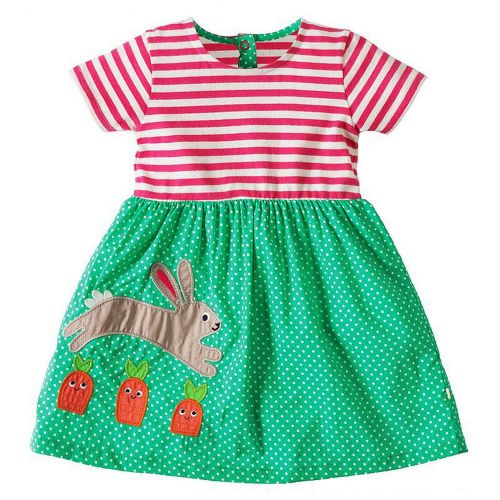  Goodbye Girls Summer Animal Princess Dress Children Costume for Kids Clothes Flamingo Baby Dress 1-6T
