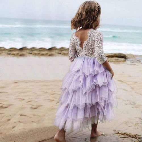  Goodbye Girls Summer Backless Teenage Party Princess Dress Children Costume for Kids Clothes Pink 2-6T