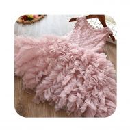 Goodbye Girls Summer Backless Teenage Party Princess Dress Children Costume for Kids Clothes Pink 2-6T,8