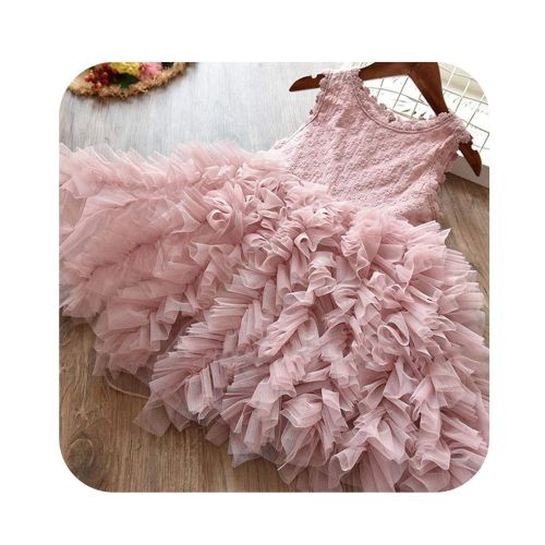  Goodbye Girls Summer Backless Teenage Party Princess Dress Children Costume for Kids Clothes Pink 2-6T,6