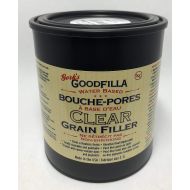 Clear Water-Based Grain & Pore Filler - 1 Quart By Goodfilla | Innovative & | Compliments All Woodworking Finishing Products | Paintable, Stainable, Sandable & Quick Drying