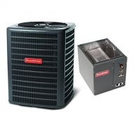 Goodman 3 Ton 14.5 Seer Air Conditioning System with UpflowDownflow Evaporator Coil